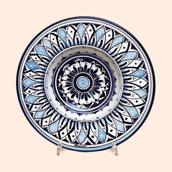 SET OF SOUP-PASTA PLATES OF CM.27 DIAMETER